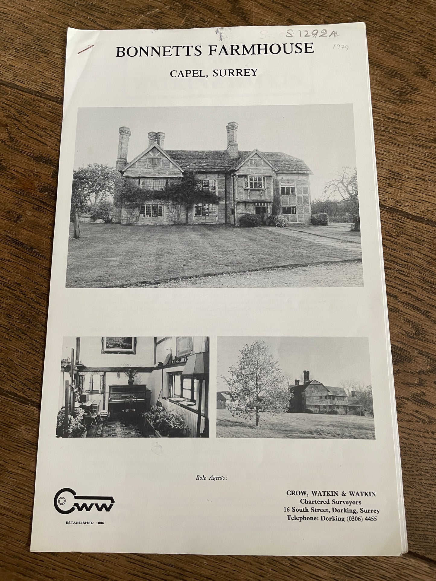 Bonnetts Farmhouse, Capel, Surrey