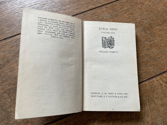 Rural Rides in Surrey, Kent by William Cobbett