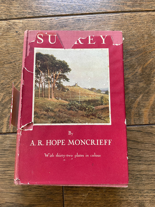 Surrey by A. R. Hope Moncrieff. Illustrated by Sutton Palmer