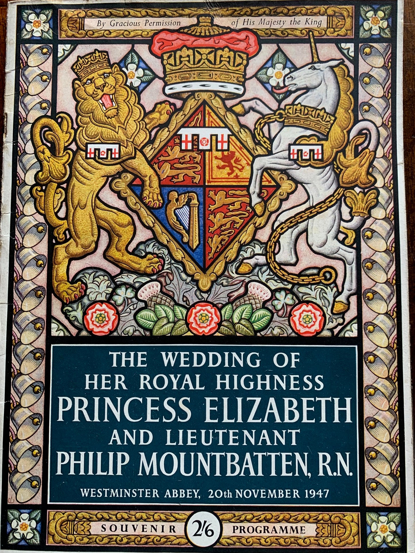 The Wedding of Her Royal Highness Princess Elizabeth & Lieutenant Philip Mountbatten RN