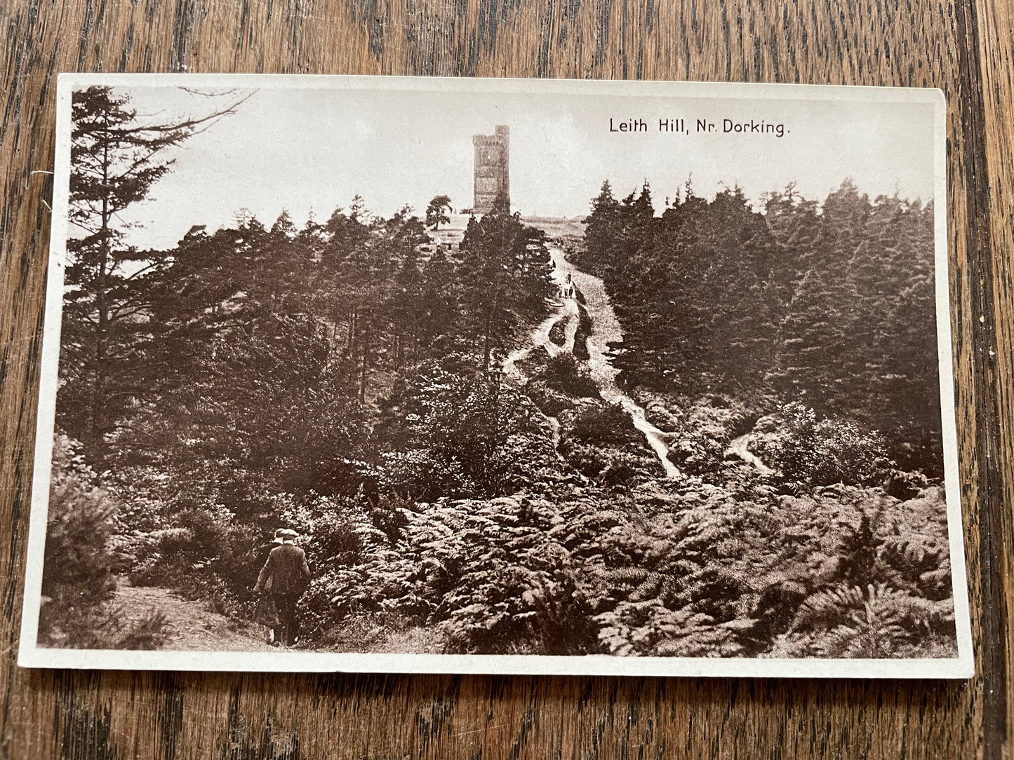 Leith Hill - Vintage Postcard