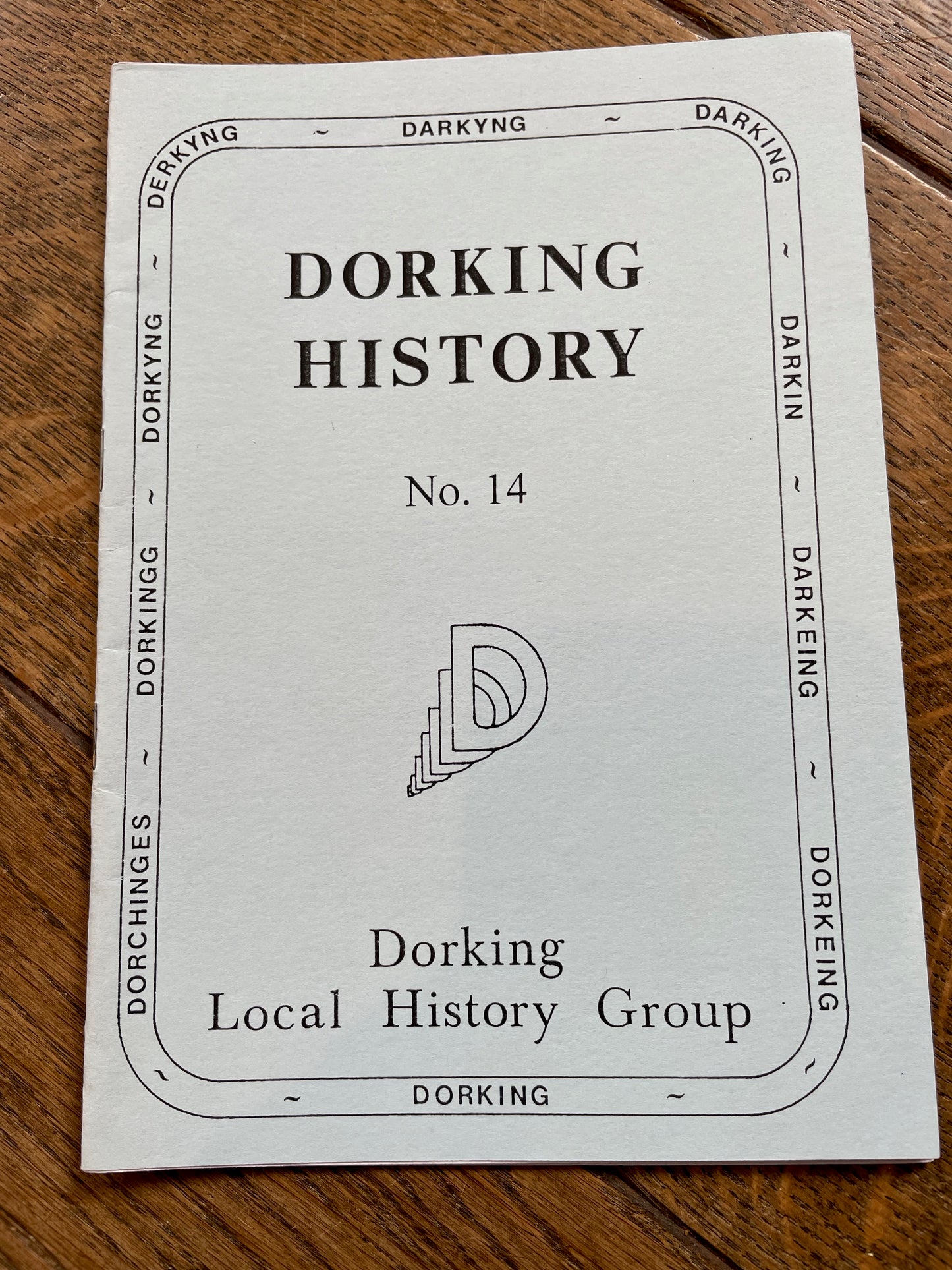 Dorking History - No. 14 - Autumn 1995