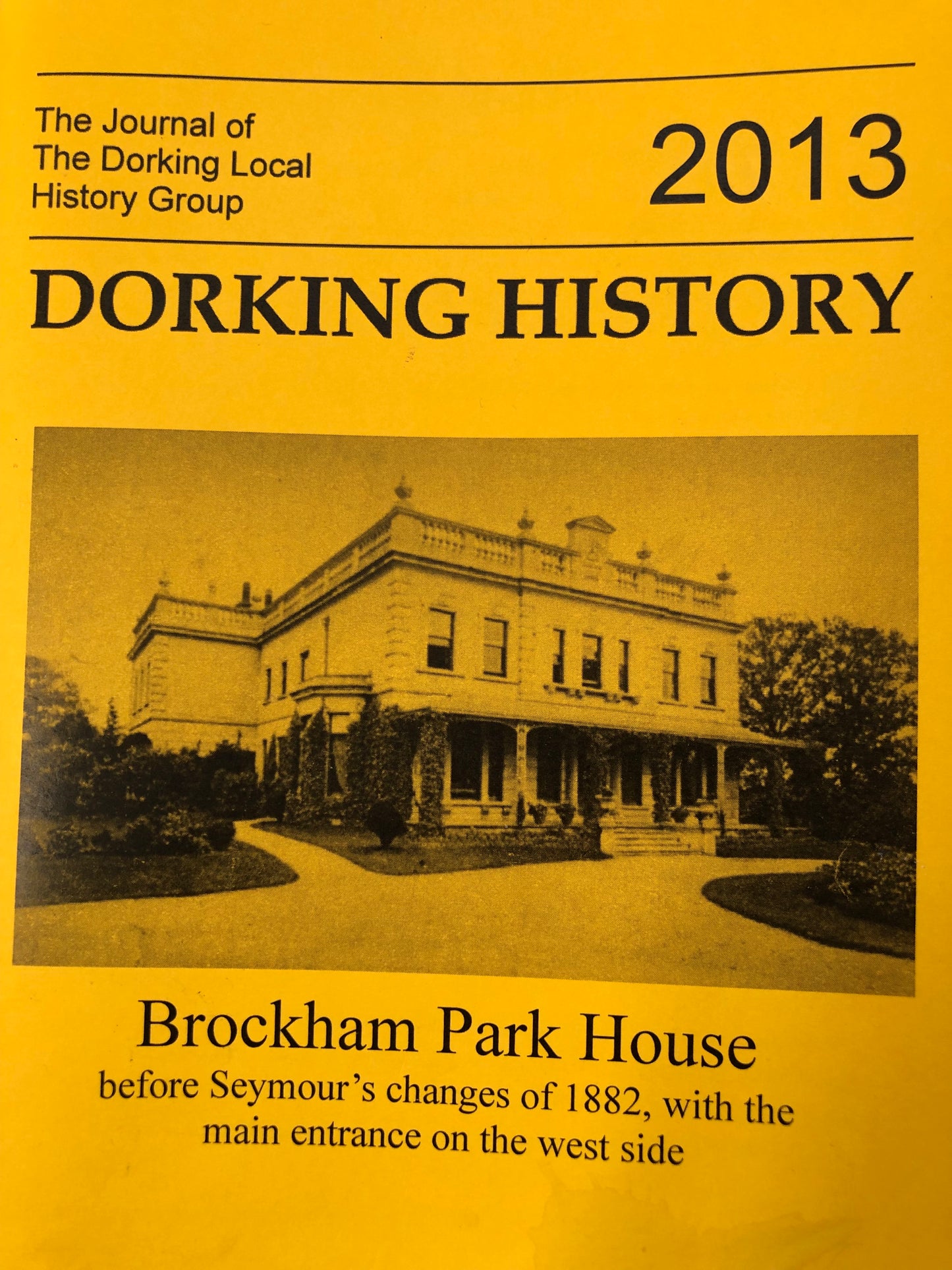 Dorking History 2013