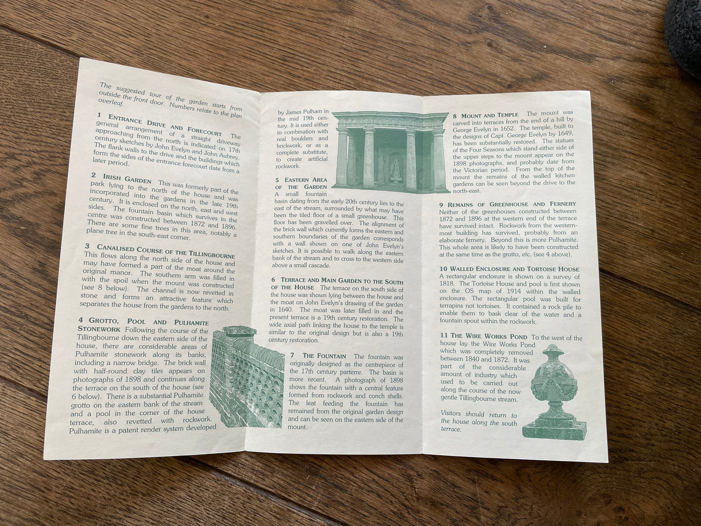Gardens of Wotton House Leaflet