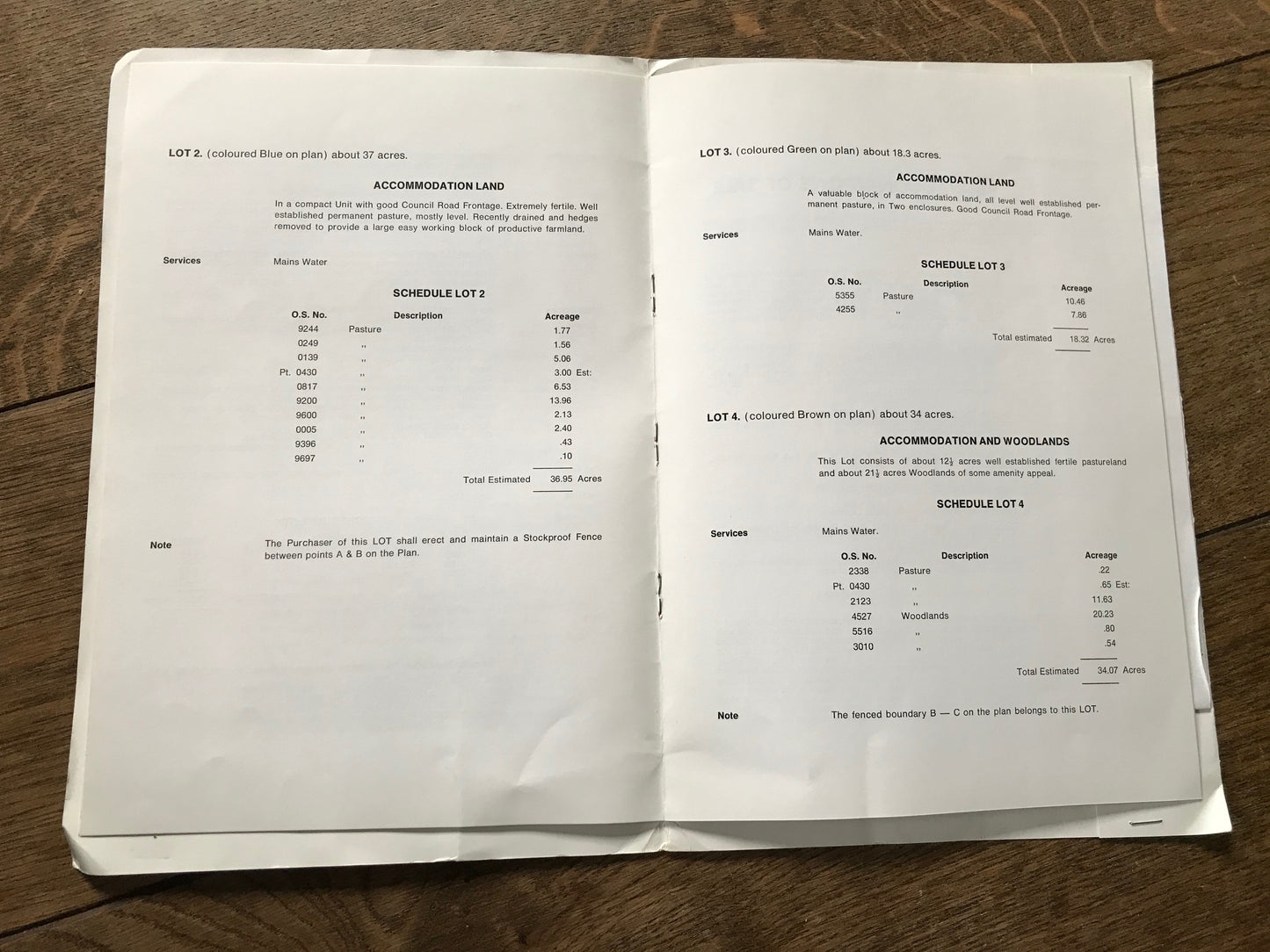 Oakleigh Grange, Leigh - 1976 Sales Particulars