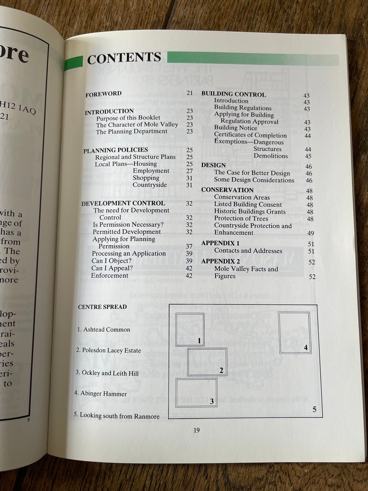 Planning in Mole Valley Booklet