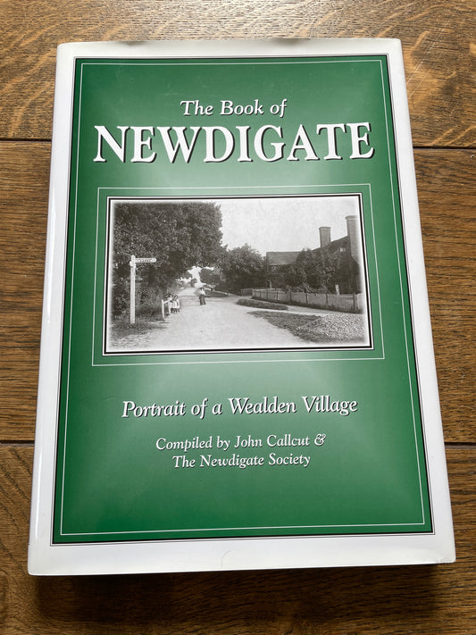 Book of Newdigate by John Callcut. Signed.