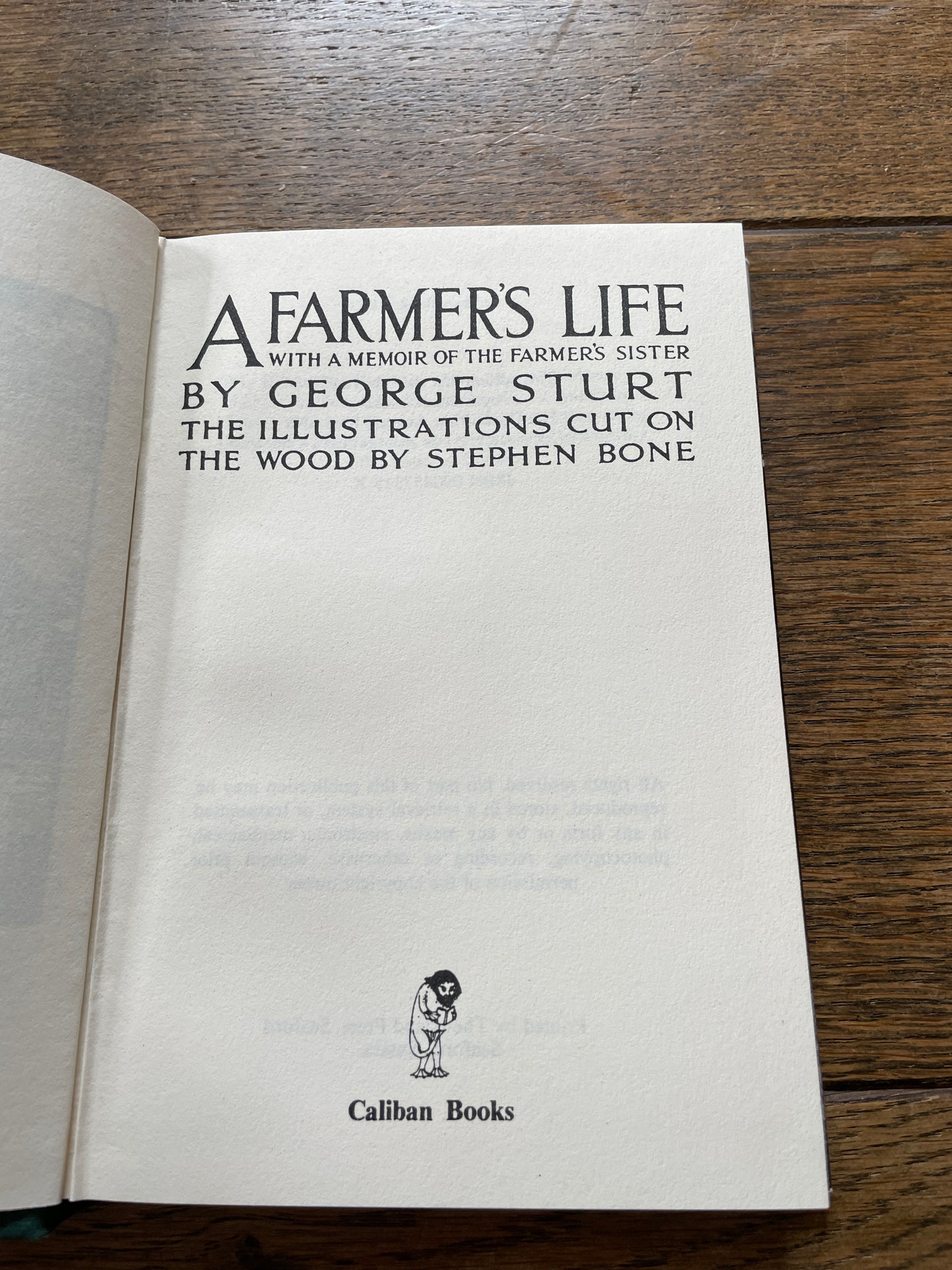 A Farmer's Life by George Sturt