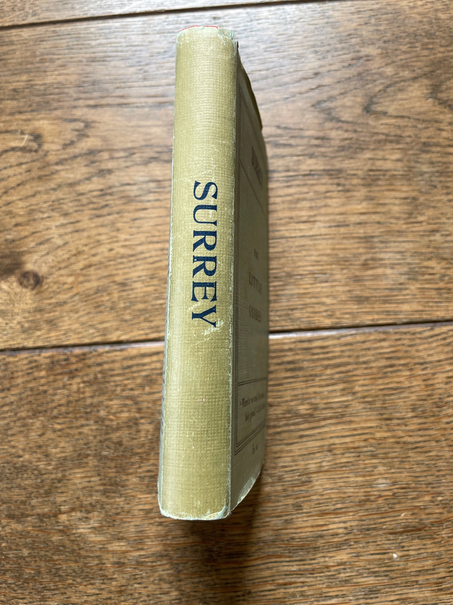 Surrey by J. Charles Cox  (Little Guides - 6th Ed)