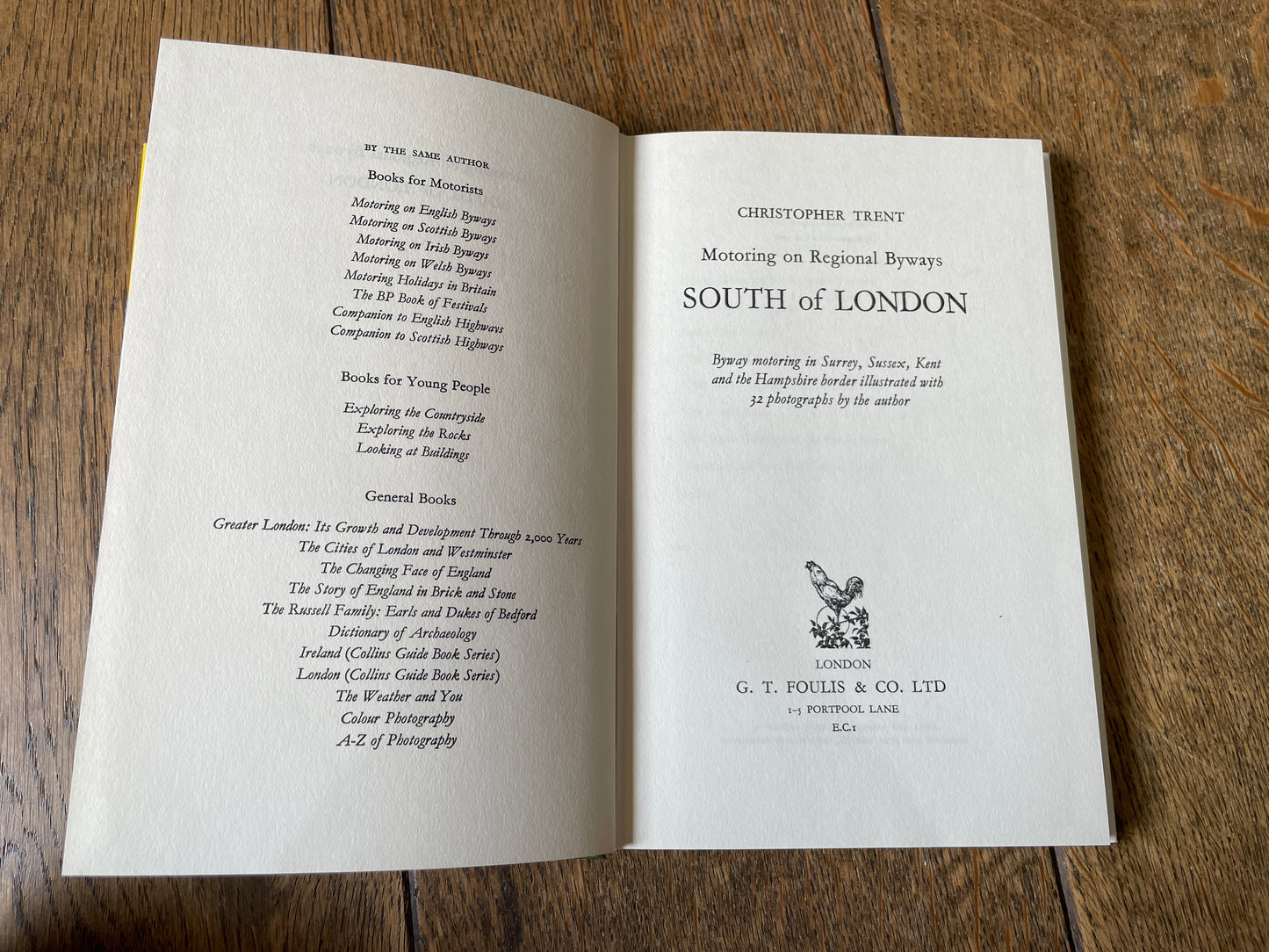 Regional Byways South of London by Christopher Trent