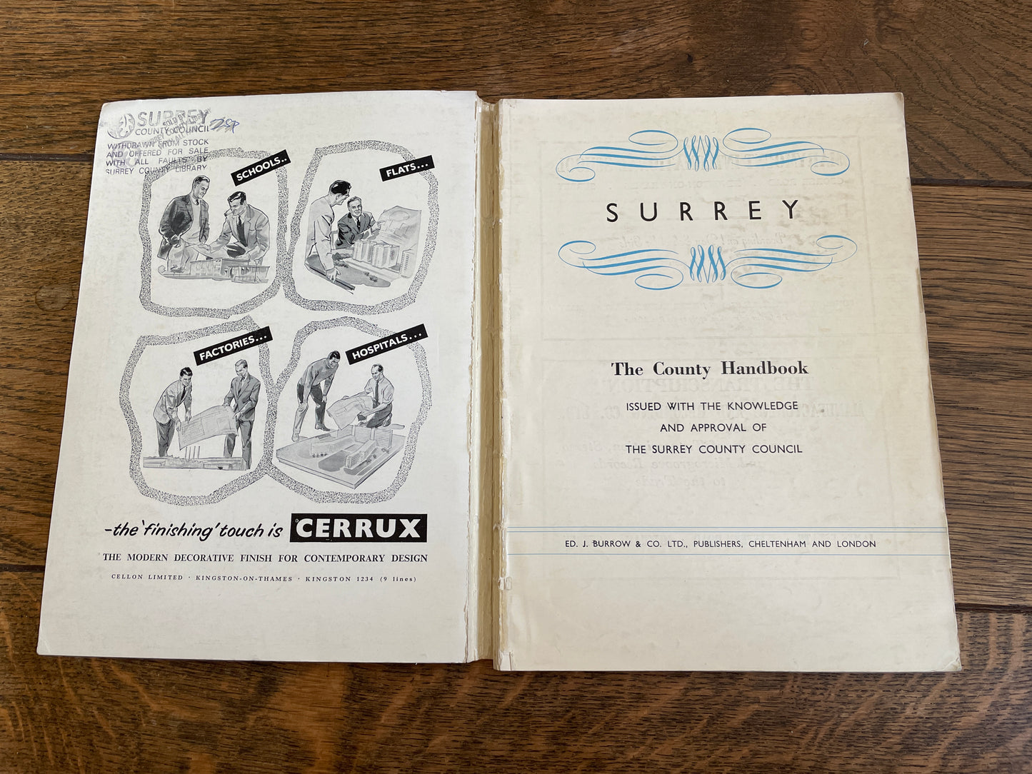 Surrey - The County Handbook (1960)