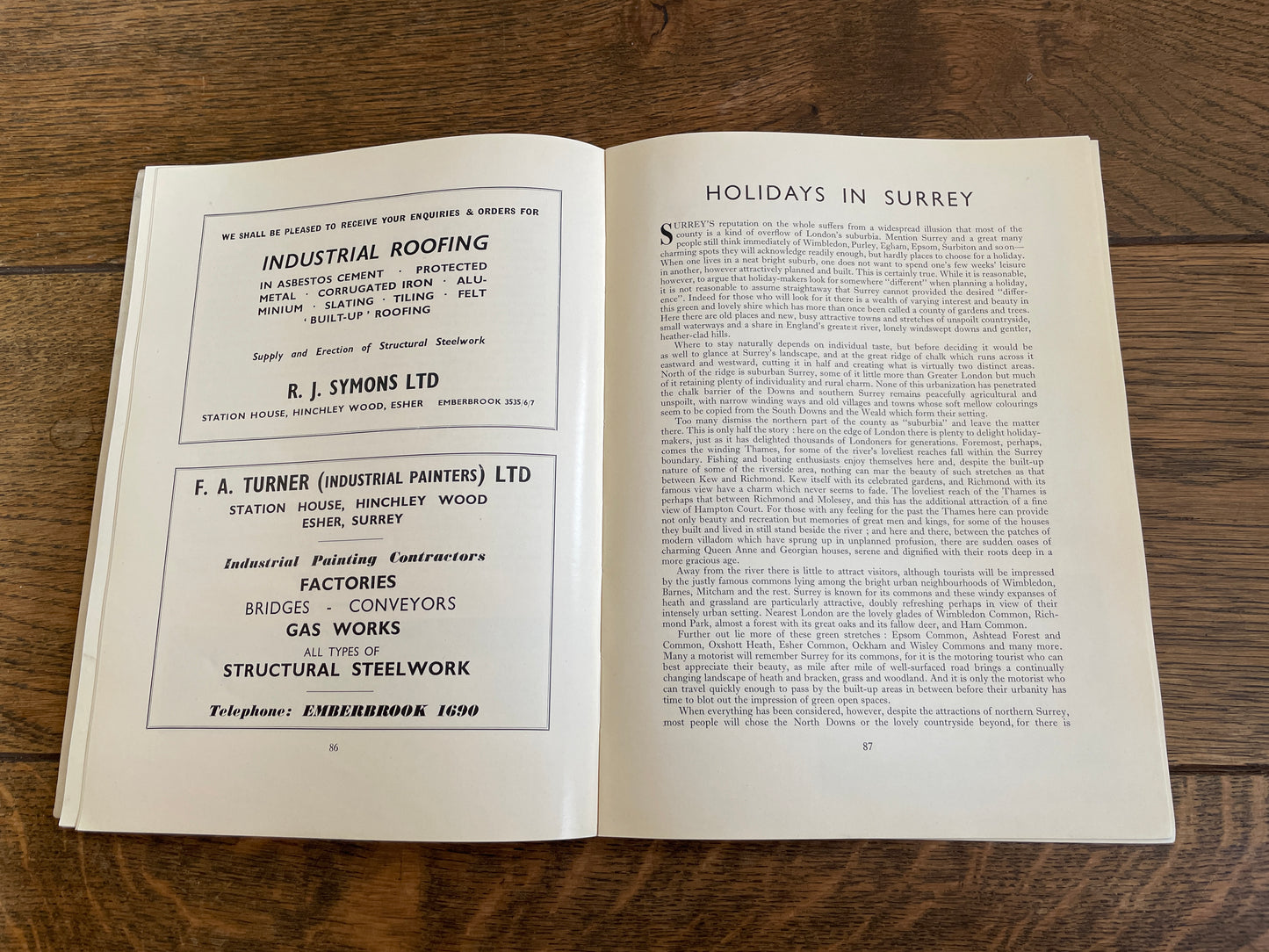 Surrey - The County Handbook (1960)