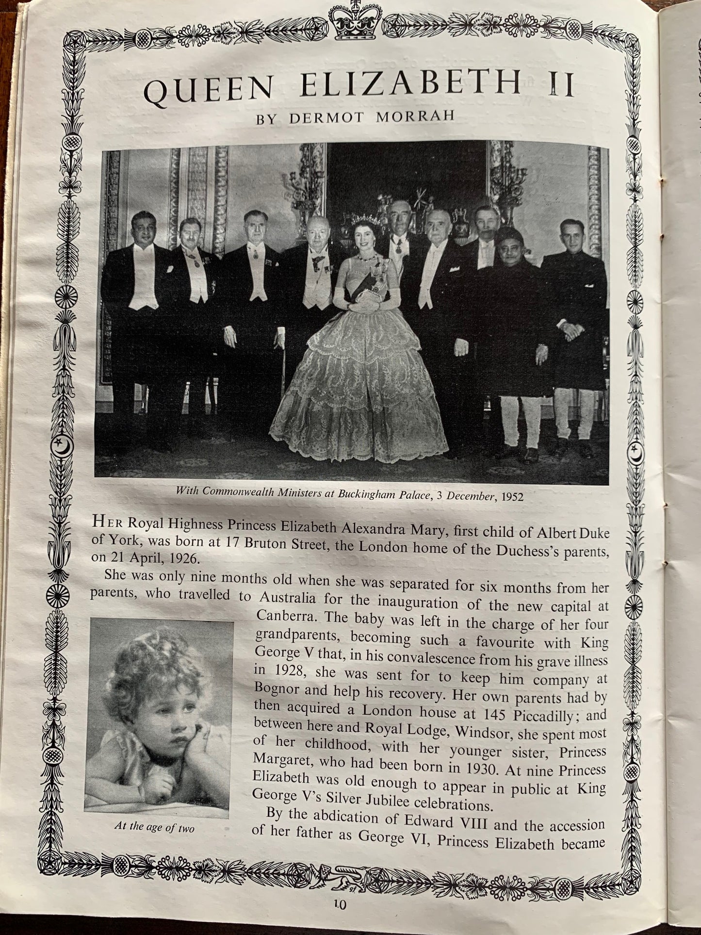 The Coronation of Her Majesty Queen Elizabeth II - approved souvenir programme