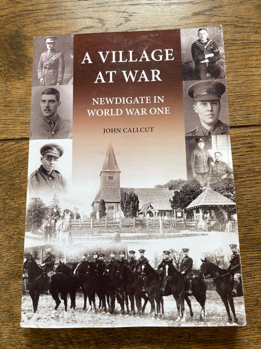 A Village at War. Newdigate in World War One by John Callcut