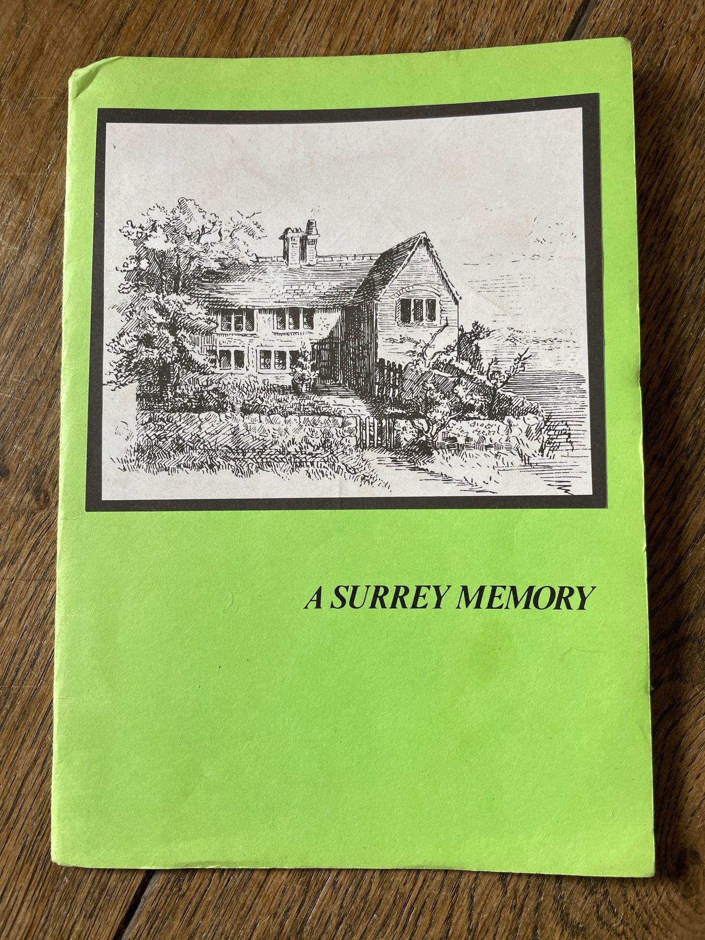 Vintage A Surrey Memory of 1851 by William Nash
