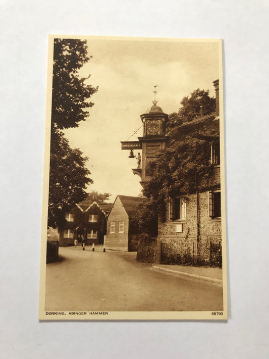 Vintage Photochrom postcard of Abinger Hammer