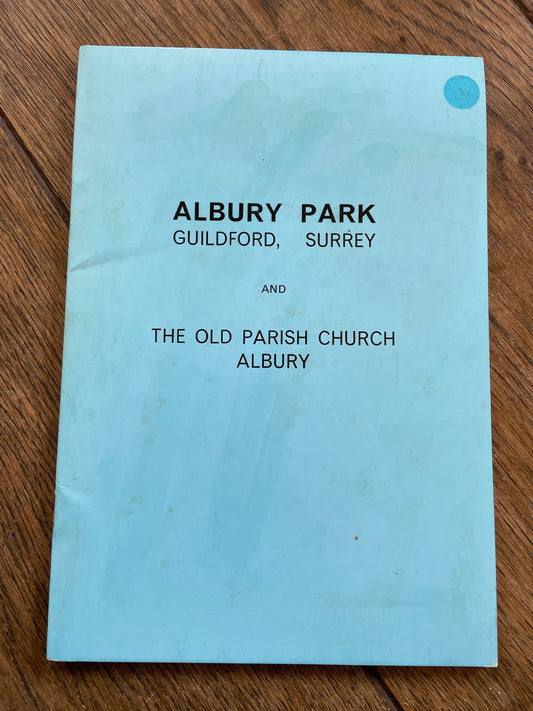 Albury Park, Guildford, Surrey and the Old Parish Church by Charles Walmsley