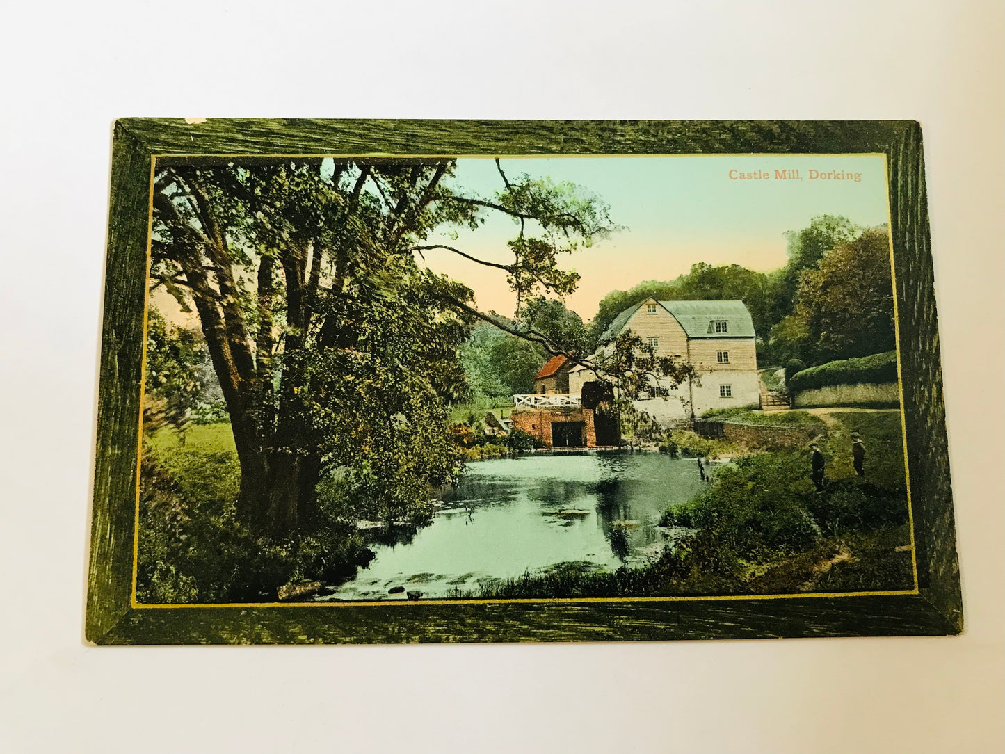 Vintage Valentine's Series Postcard of Castle Mill, Dorking