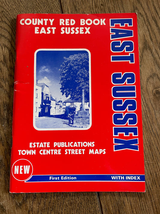 Estate Publications Red Book Map of East Sussex