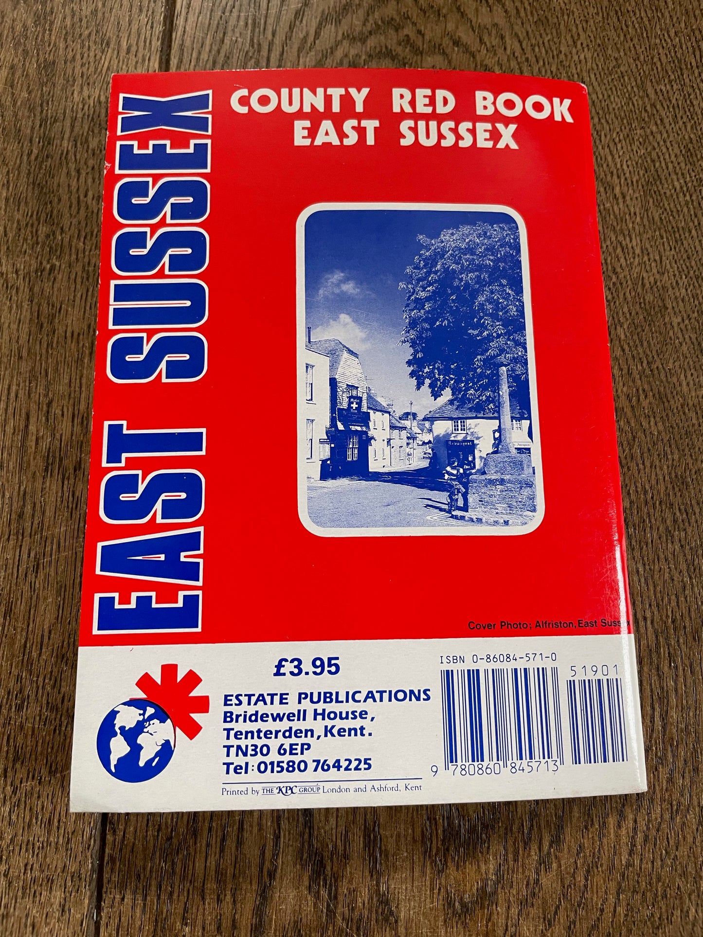 Estate Publications Red Book Map of East Sussex