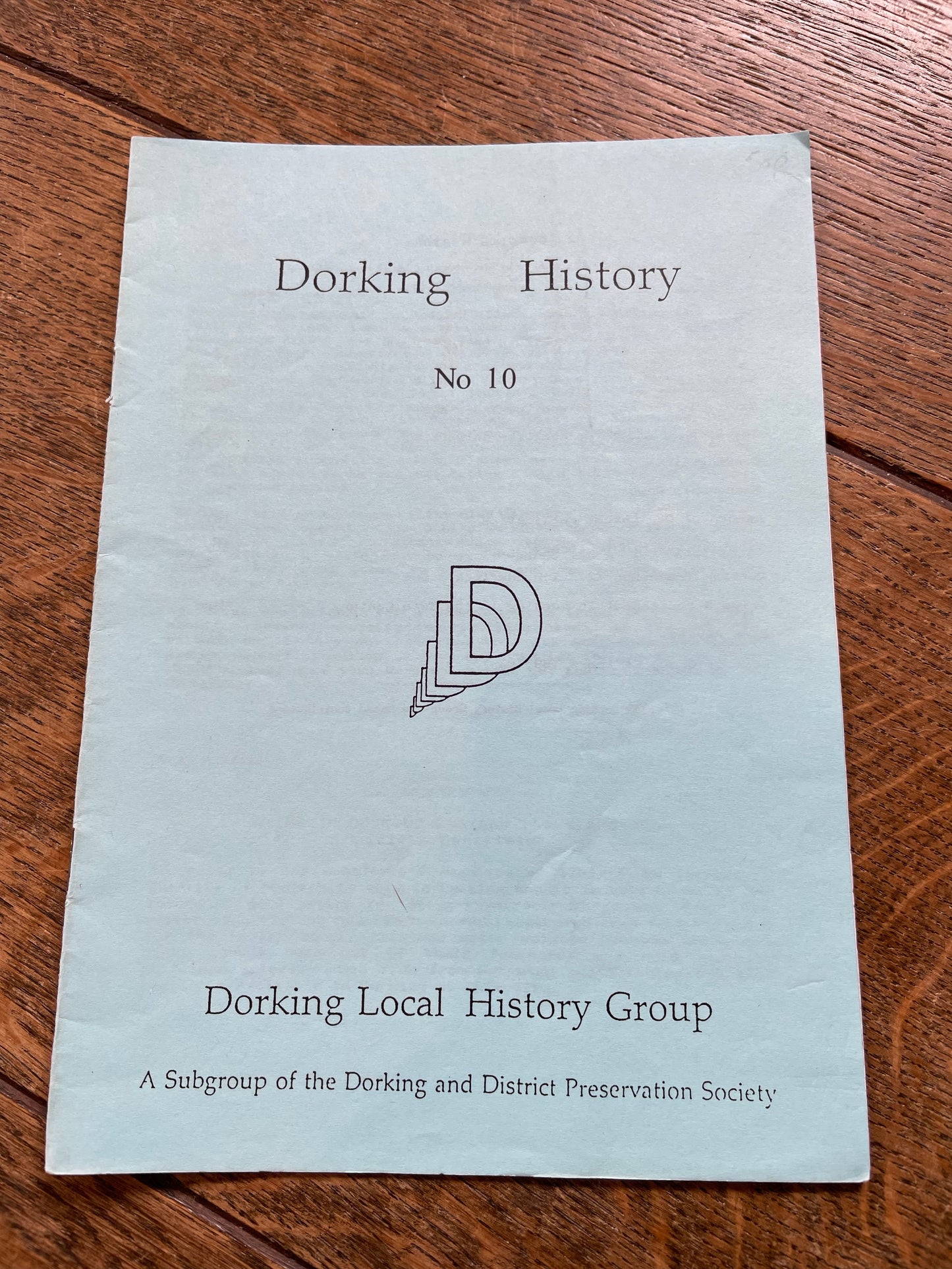 Dorking History - No. 10 - Autumn 1993