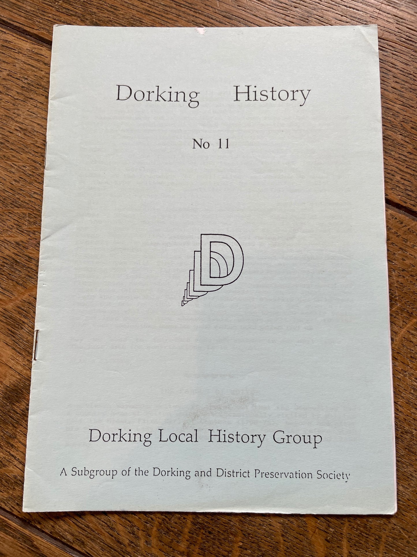 Dorking History - No. 11 - Spring 1994