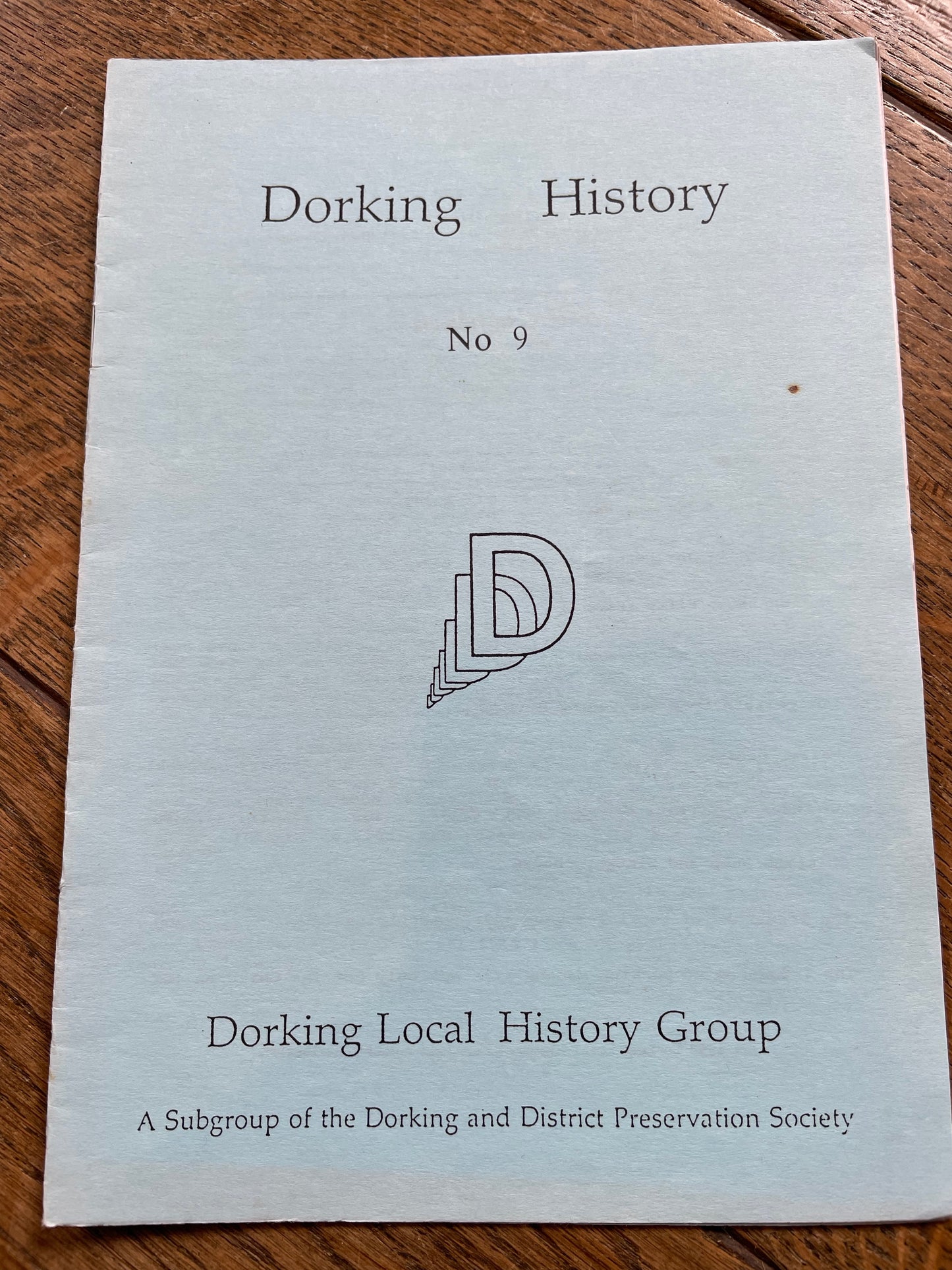 Dorking History - No. 9 - Spring 1993