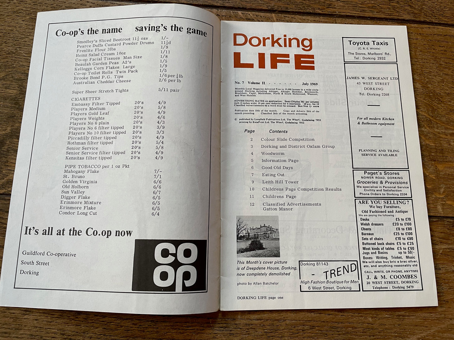 Dorking Life No. 7 Vol 2 1969 Magazine