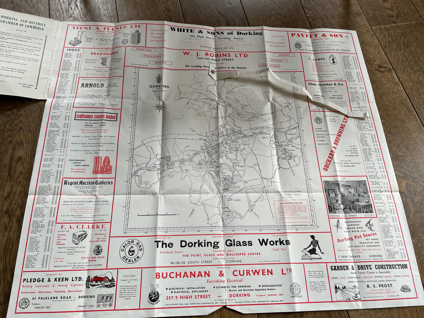 Dorking Street Plan