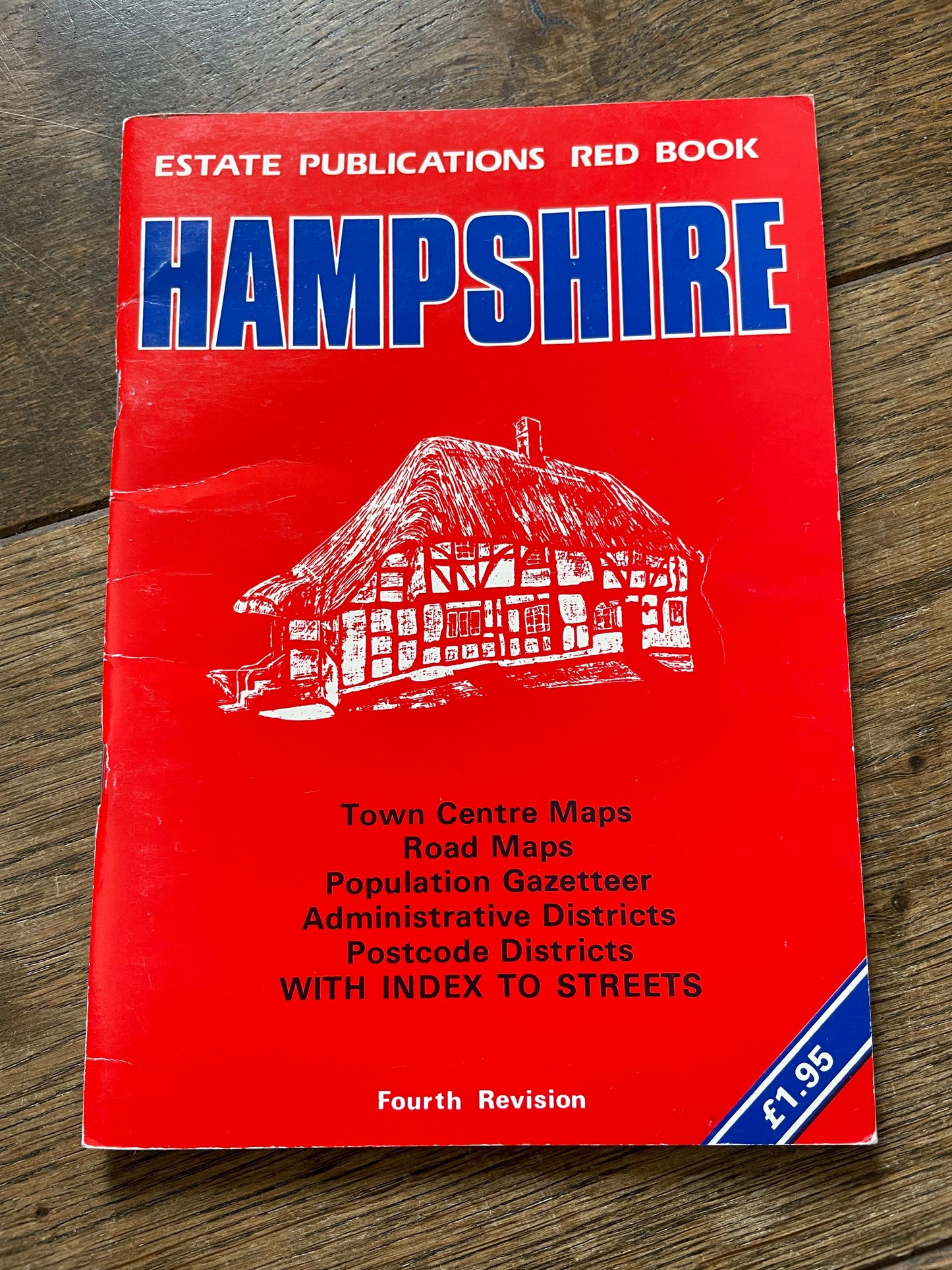 Estate Publications Red Book Map of Hampshire 4th Edition