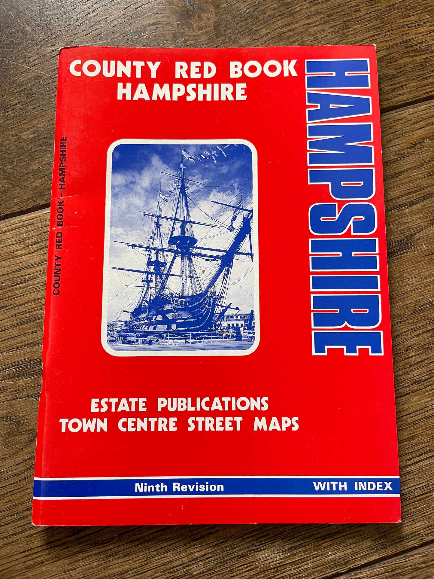 Estate Publications Red Book Map of Hampshire