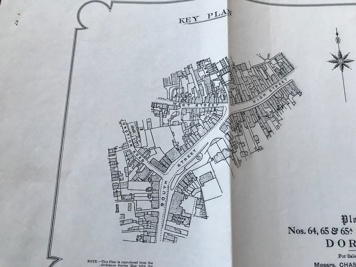 Plan of 64, 65 & 65a South Street Dorking (facsimile)