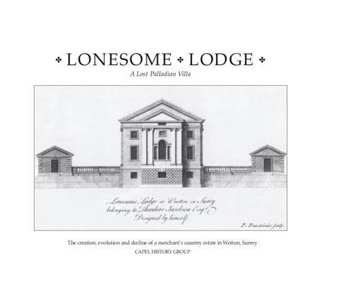 Capel History Group - Lonesome Lodge