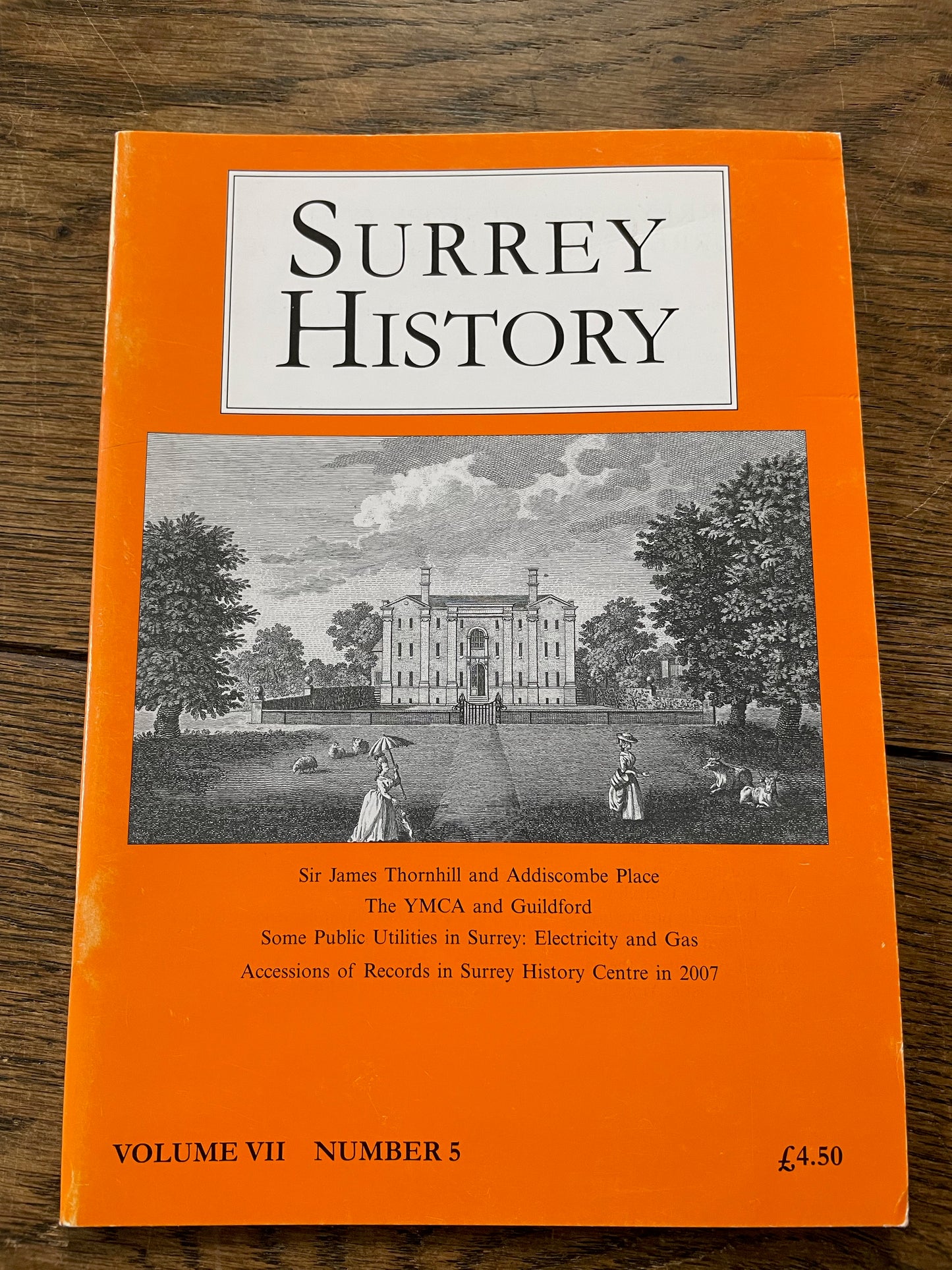 Surrey History Vol. VII No. 5 (2007)